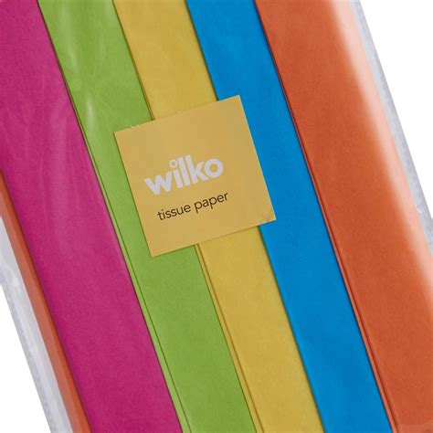 wilko tissue paper  Add the perfect finishing touches to your gifts with a range of ribbons, gift tags and tissue paper from wilko - available in a variety of colours and designs